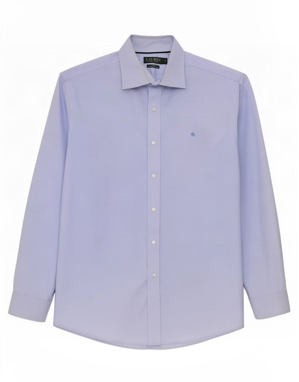 Ralph Lauren Mens Shirt Size 43 17 XL Blue Cotton
