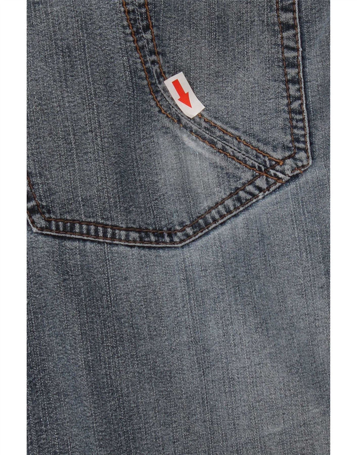 Męskie proste dżinsy Trussardi W34 L32 Niebieskie bawełniane