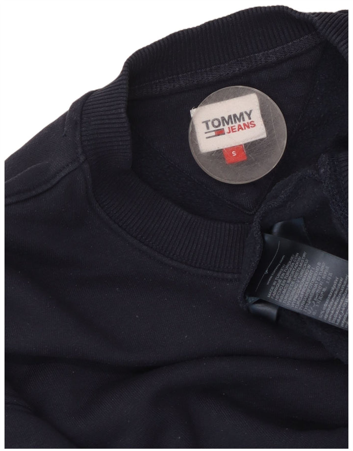 Damski sweter oversize TOMMY HILFIGER UK 10, mały, granatowy