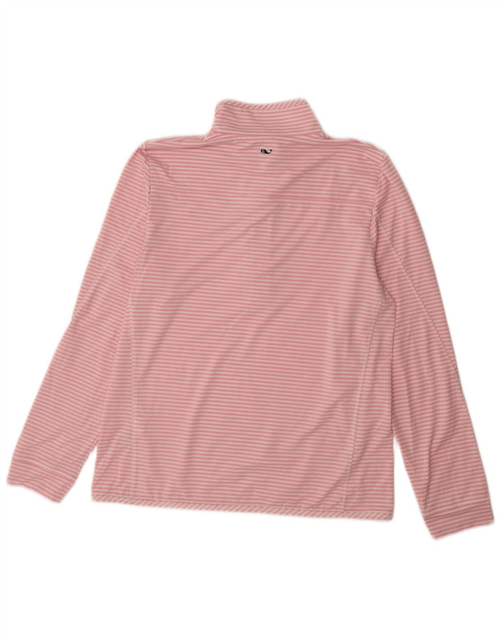 Damski dresowy top VINEYARD VINES UK 14 w średnie różowe paski