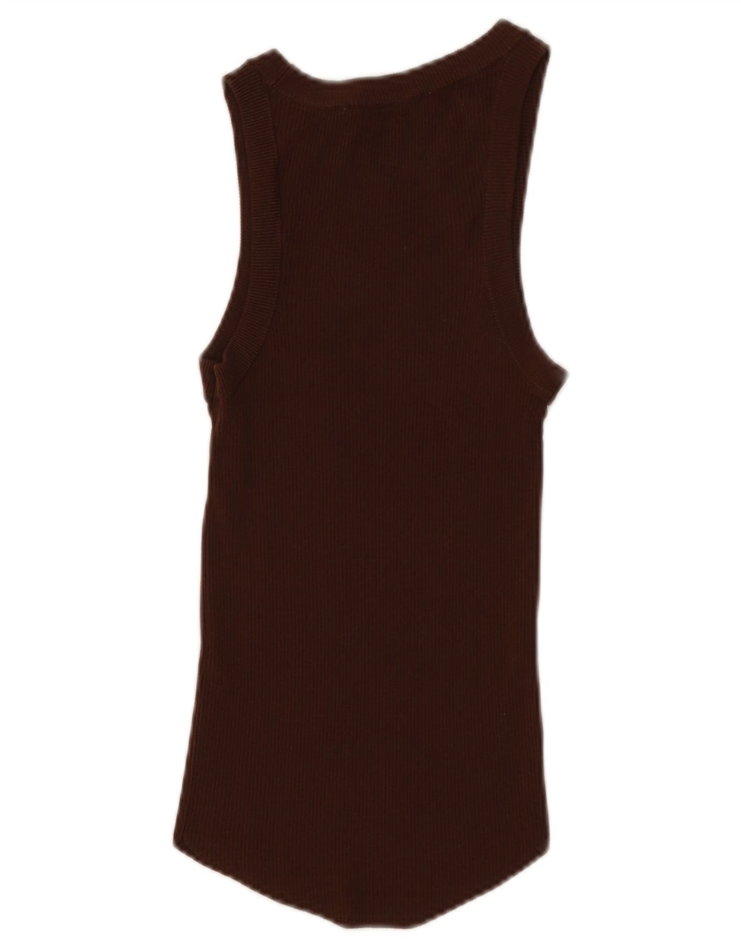 Top damski z kamizelką Zara UK 8 Small Brown wiskoza