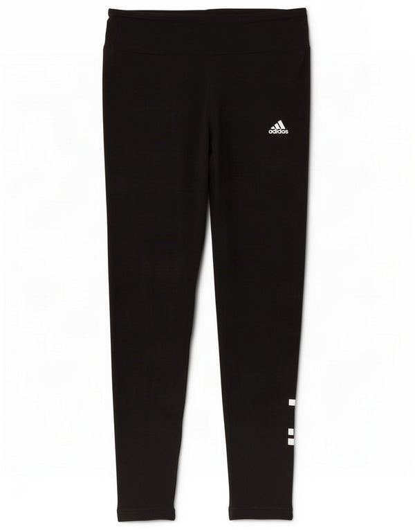 Damskie legginsy Adidas UK 14 Medium Black Cotton