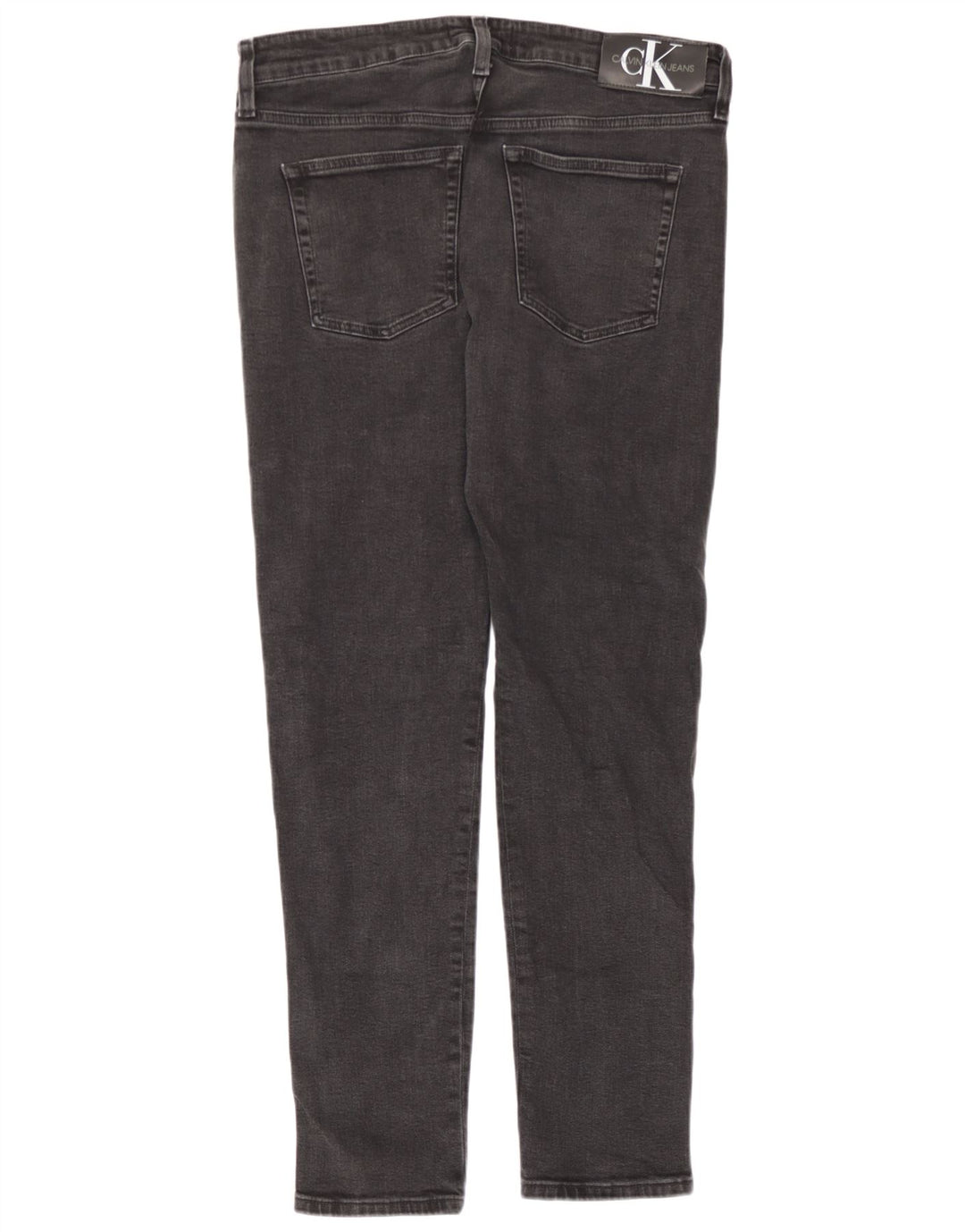 Męskie jeansy Calvin Klein Graphic Slim W34 L32 Szara bawełna