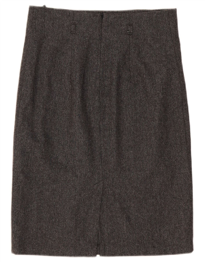 Spódnica damska Benetton IT 42 Medium W30 Szara wełna