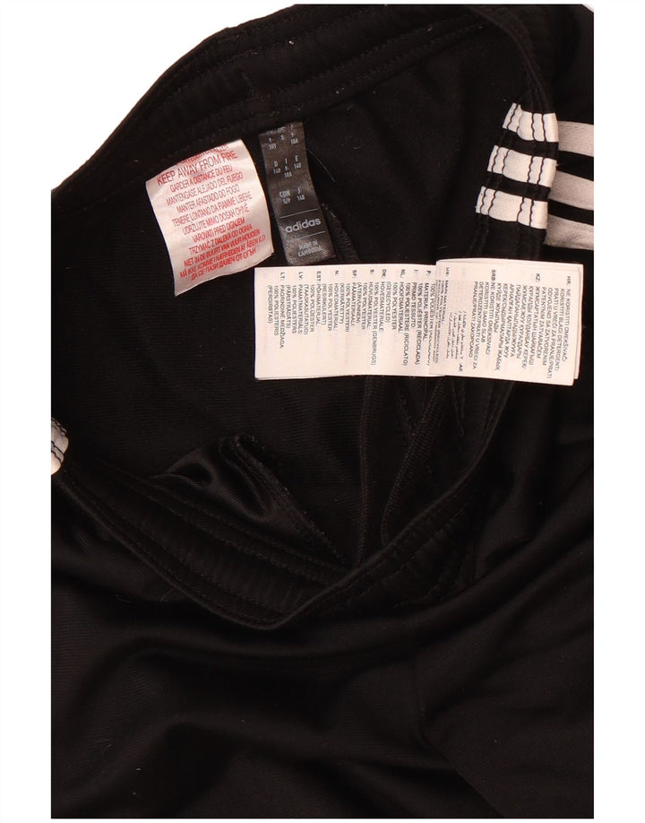 Chłopięce spodnie dresowe Adidas Aeroready 9-10 lat, czarny poliester
