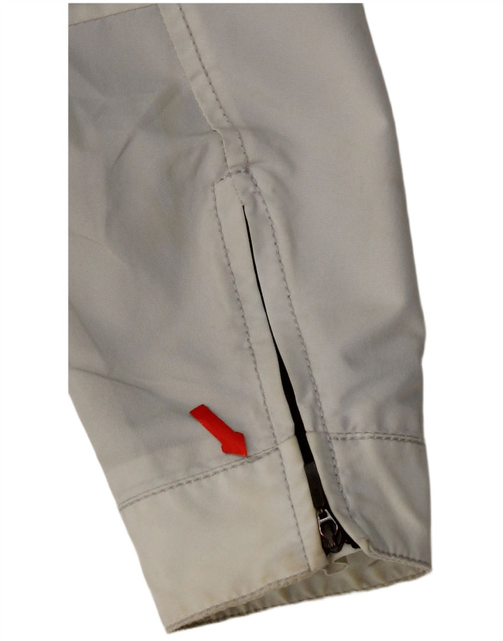 Damska kurtka przeciwdeszczowa Refrigiwear UK 14, duża, biała, poliamidowa