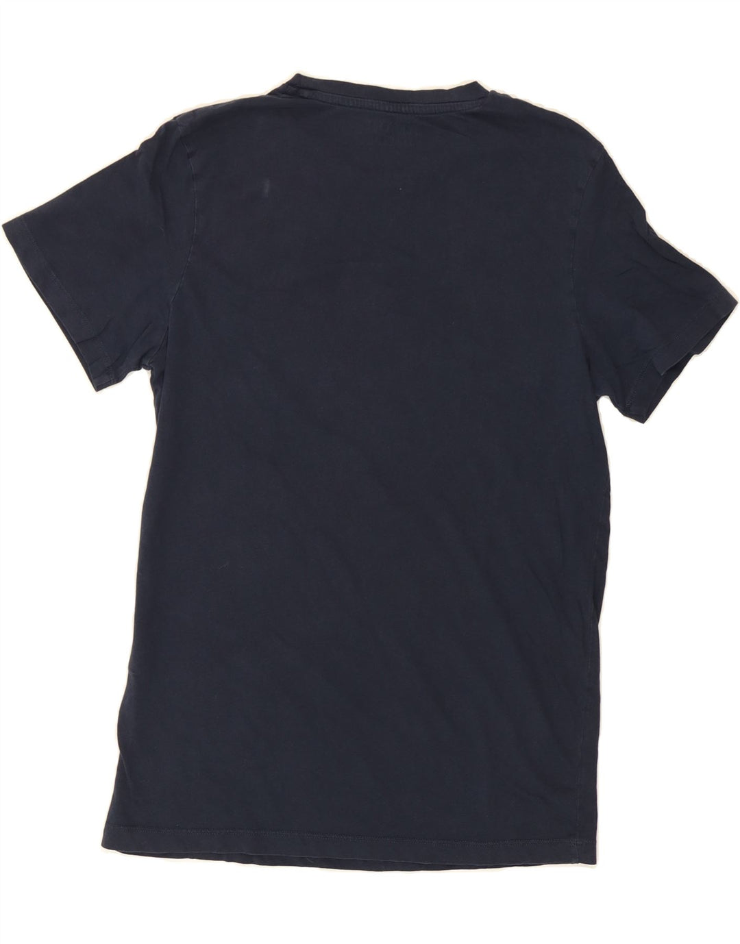 JACK & JONES Mens Regular Fit Graphic T-Shirt Top Small Navy Blue Vintage Jack & Jones and Second-Hand Jack & Jones from Messina Hembry 