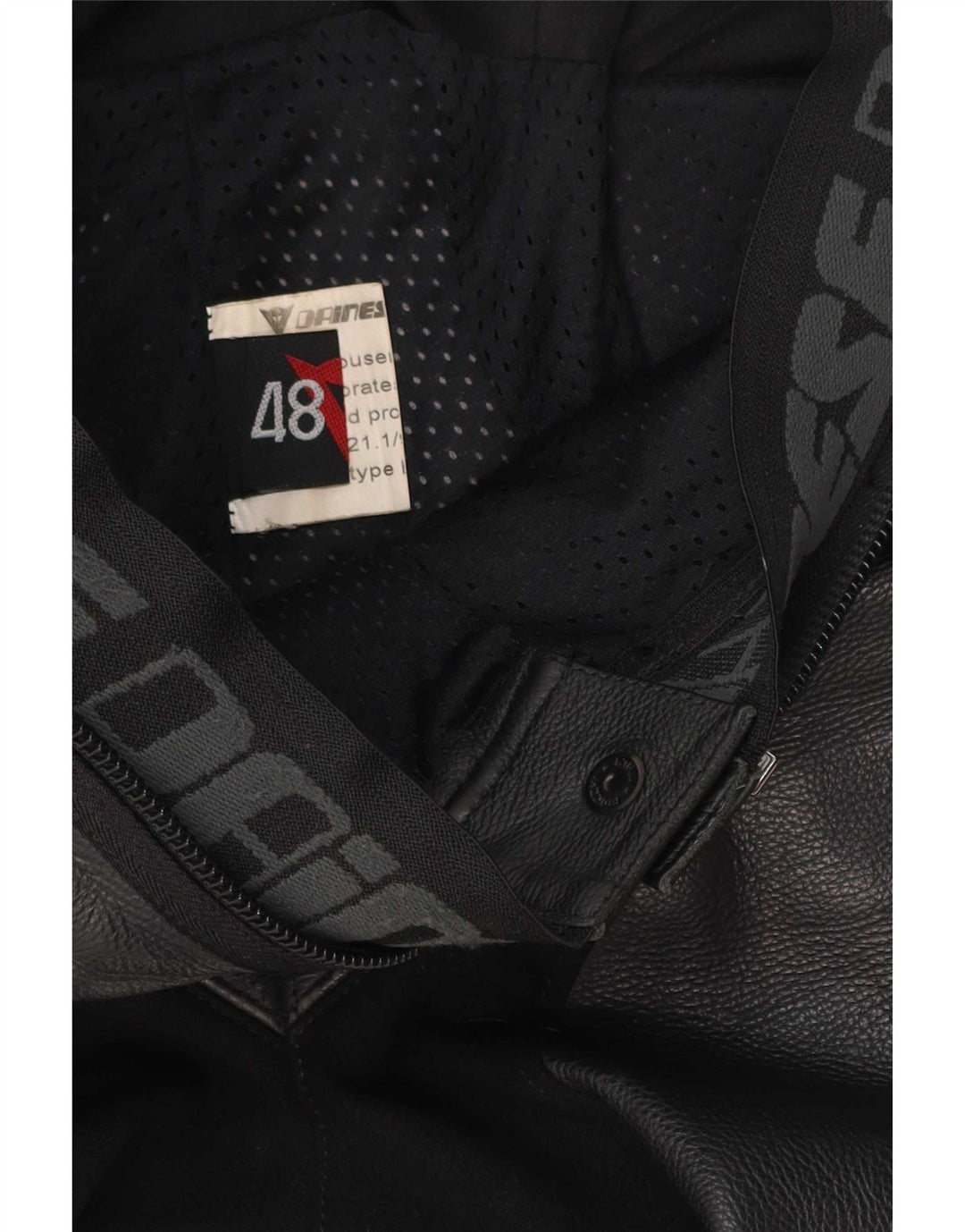Męskie spodnie graficzne Dainese IT 48 Medium W34 L26 Czarny blok kolorów