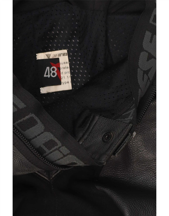 Męskie spodnie graficzne Dainese IT 48 Medium W34 L26 Czarny blok kolorów