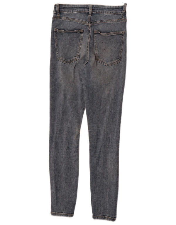 Damskie jeansy skinny Zara EU 36 XS W26 L27 Niebieskie