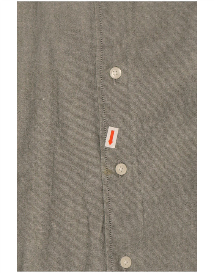 Koszula męska Timberland Slim Fit, duża, szara, bawełniana