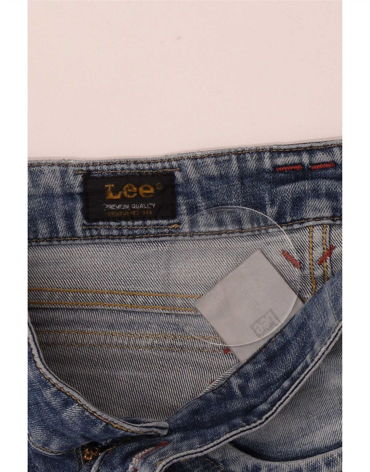 Lee Damskie jeansy Bootcut W27 L33 Niebieskie bawełniane