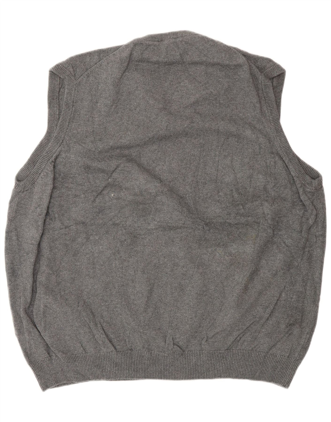 Marks & Spencer Męski podkoszulek z kamizelką o regularnym kroju, 2XL, szary, bawełniany