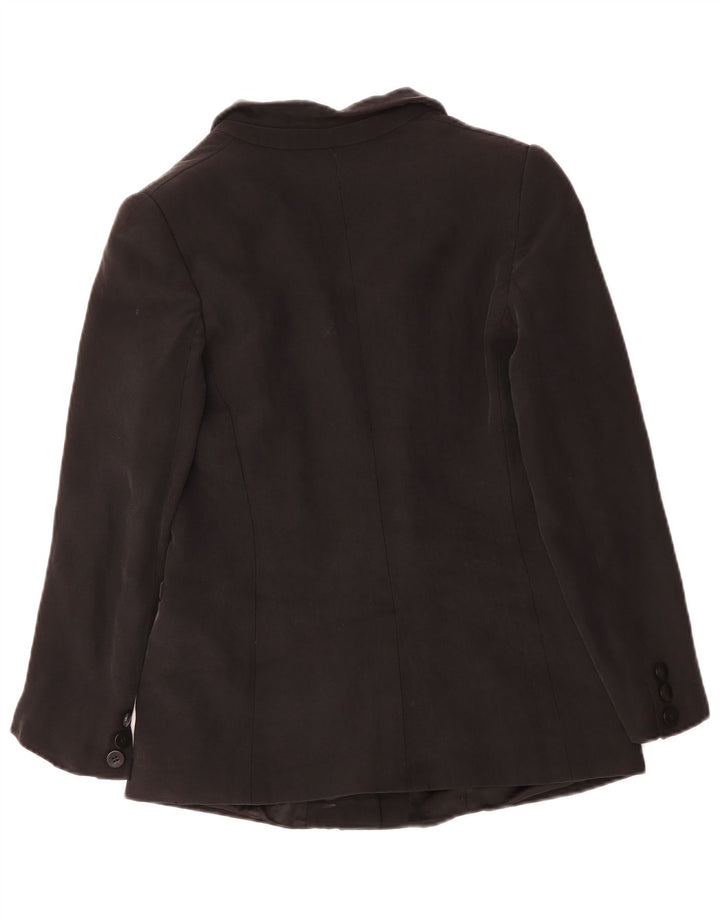 ARMANI COLLEZIONI Damska marynarka zapinana na 3 guziki IT 48 XL Czarna