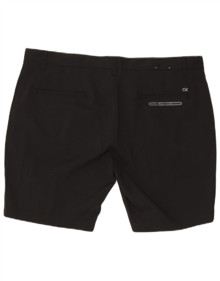 Męskie spodenki chino Calvin Klein W40 XL, czarny poliester