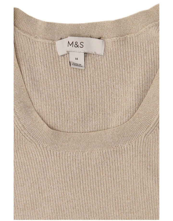 Tank top damski Marks & Spencer UK 14, średni beż