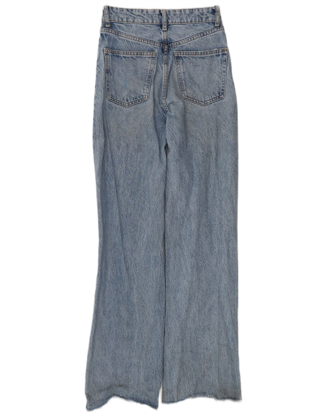 Damskie proste dżinsy Zara EU 34 2XS W24 L34 Niebieskie