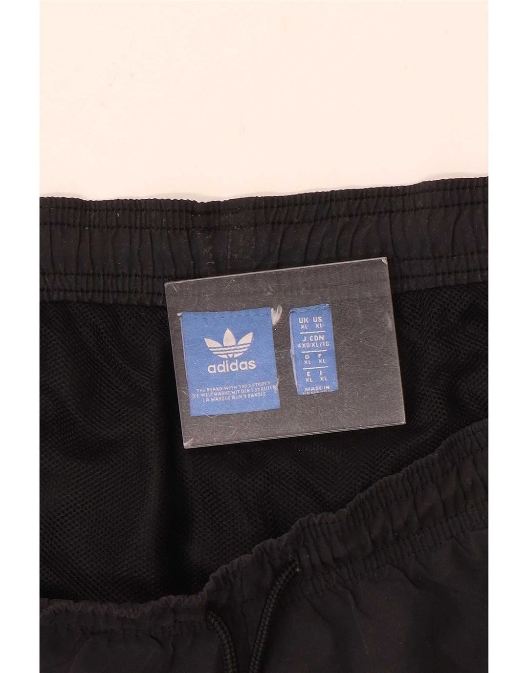 Męskie spodenki sportowe Adidas XL w kolorze czarnym