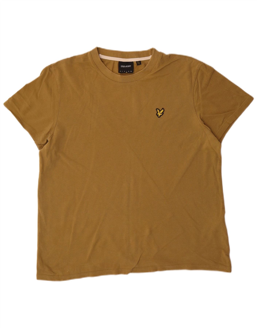 T-shirt męski LYLE & SCOTT, duży, bawełniany khaki