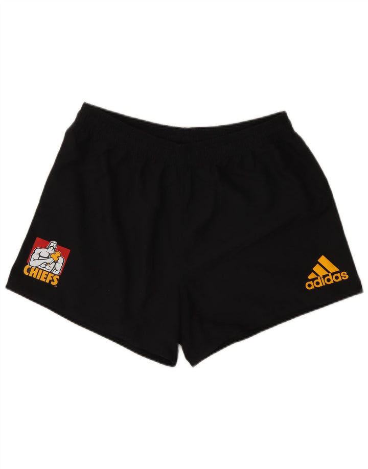 Męskie spodenki sportowe Adidas Aeroready Graphic, średni czarny poliester