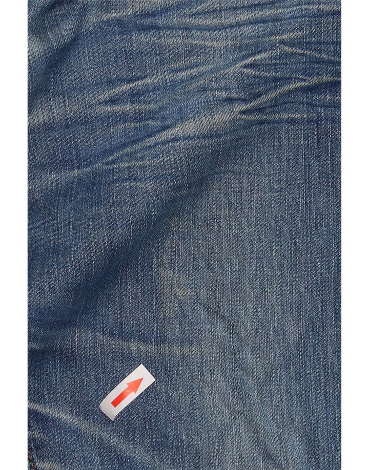 Męskie jeansy Levi's 508 Straight W34 L30 Niebieskie bawełniane