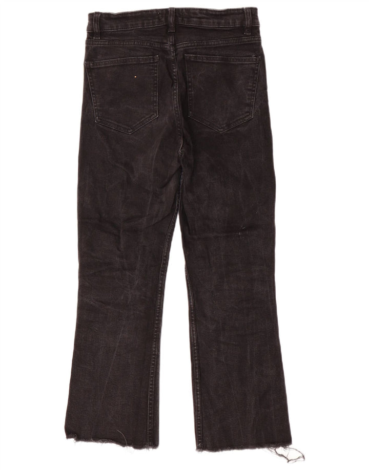 Damskie proste dżinsy Zara EU 40 Medium W30 L26 Czarne