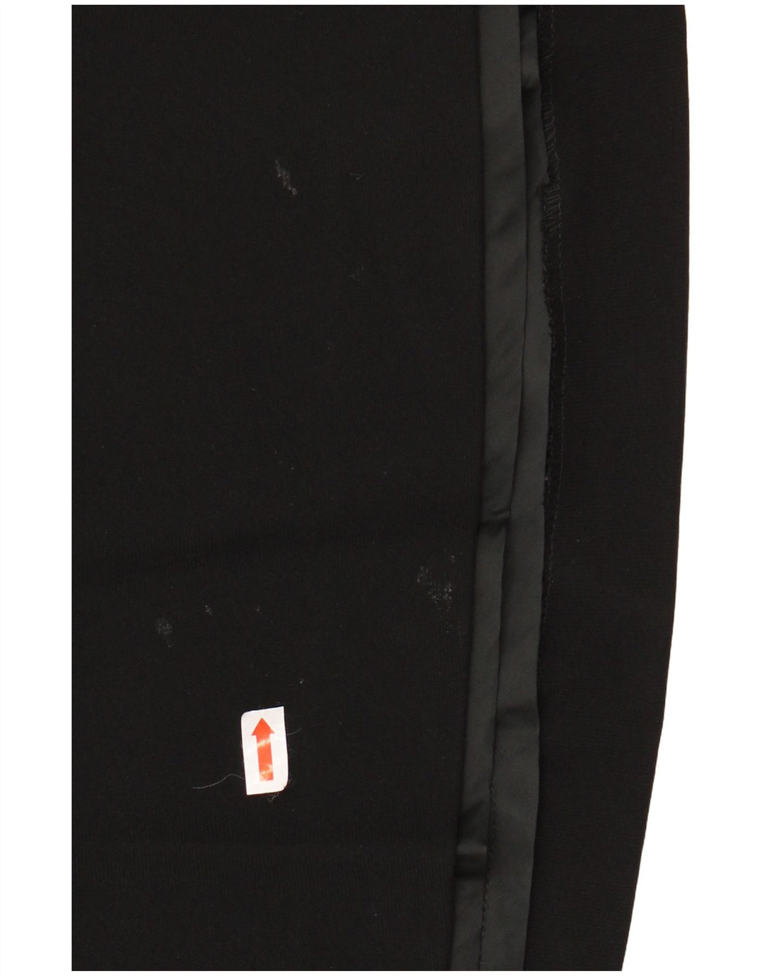 EMPORIO ARMANI Damska spódnica w kształcie litery A z wysokim stanem IT 40 Small W24 Czarna wełna