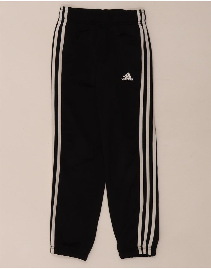 Adidas Chłopięce Spodnie Dresowe Joggery 7-8 Lat Czarny Poliester