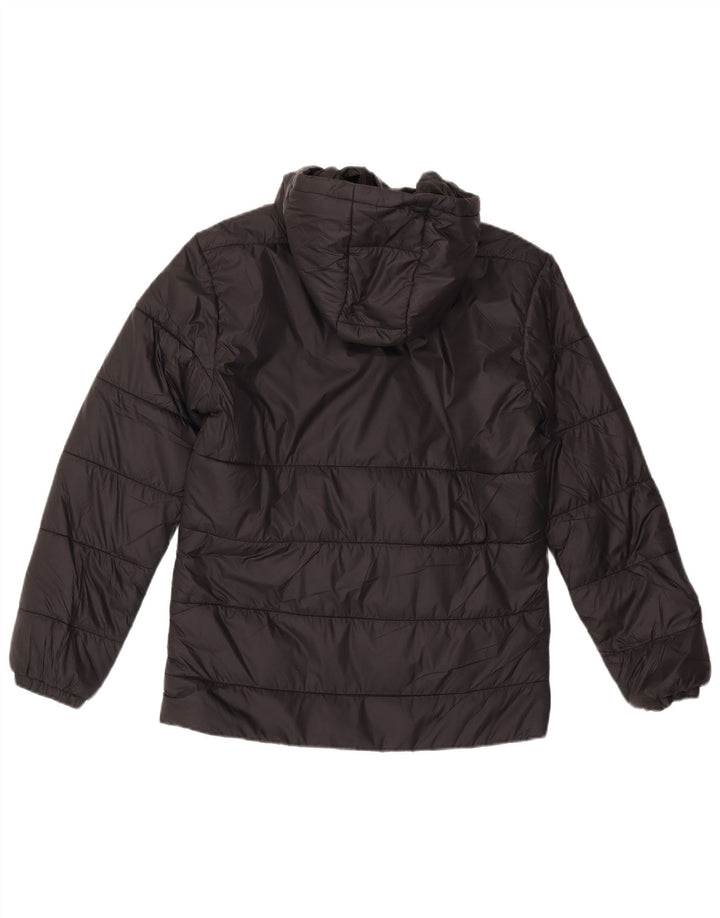 Męska wyściełana kurtka z kapturem Puma UK 36 Small Black Nylon
