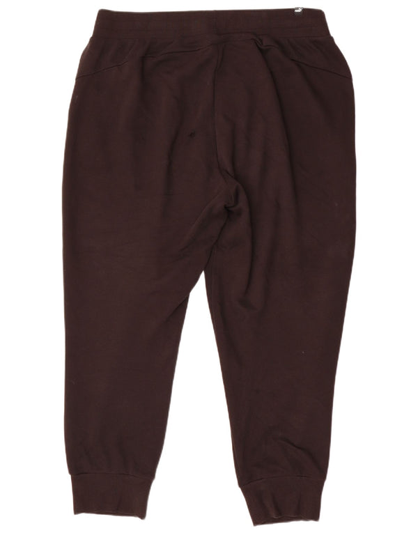 Damskie spodnie dresowe Puma Joggers UK 18 XL Czarna bawełna