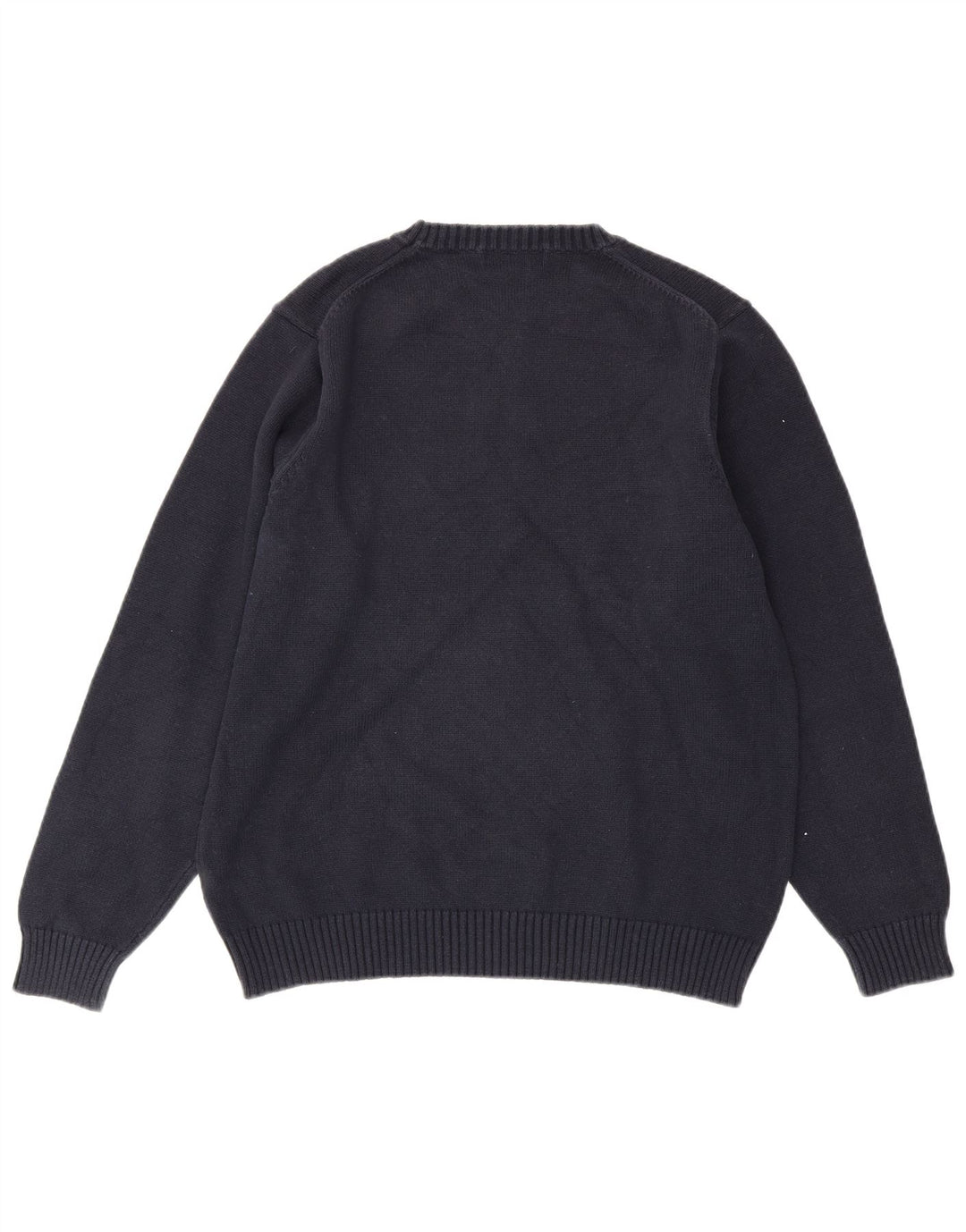 Męski sweter z okrągłym dekoltem MARKS & SPENCER UK 38/40, średni granat