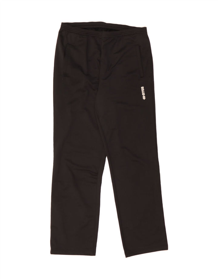 ERREA Mens Tracksuit Trousers Large Black Polyester Vintage Errea and Second-Hand Errea from Messina Hembry 