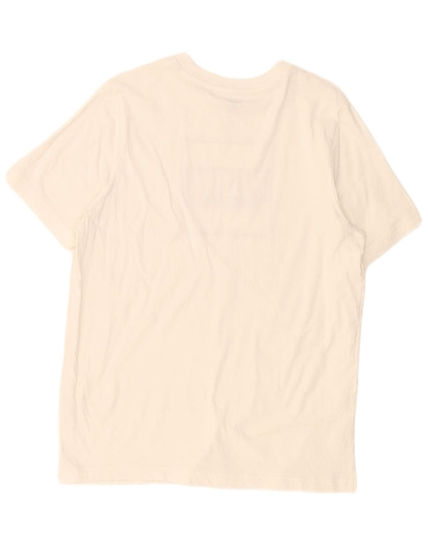 Puma Mens Graphic T-Shirt Top Large White