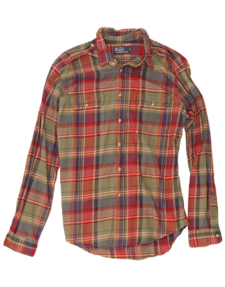 Koszula męska Polo Ralph Lauren, duża, wielokolorowa, bawełniana w kratę