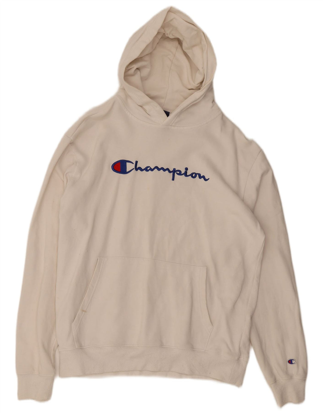 Męski sweter z kapturem Champion Graphic, duży, biały