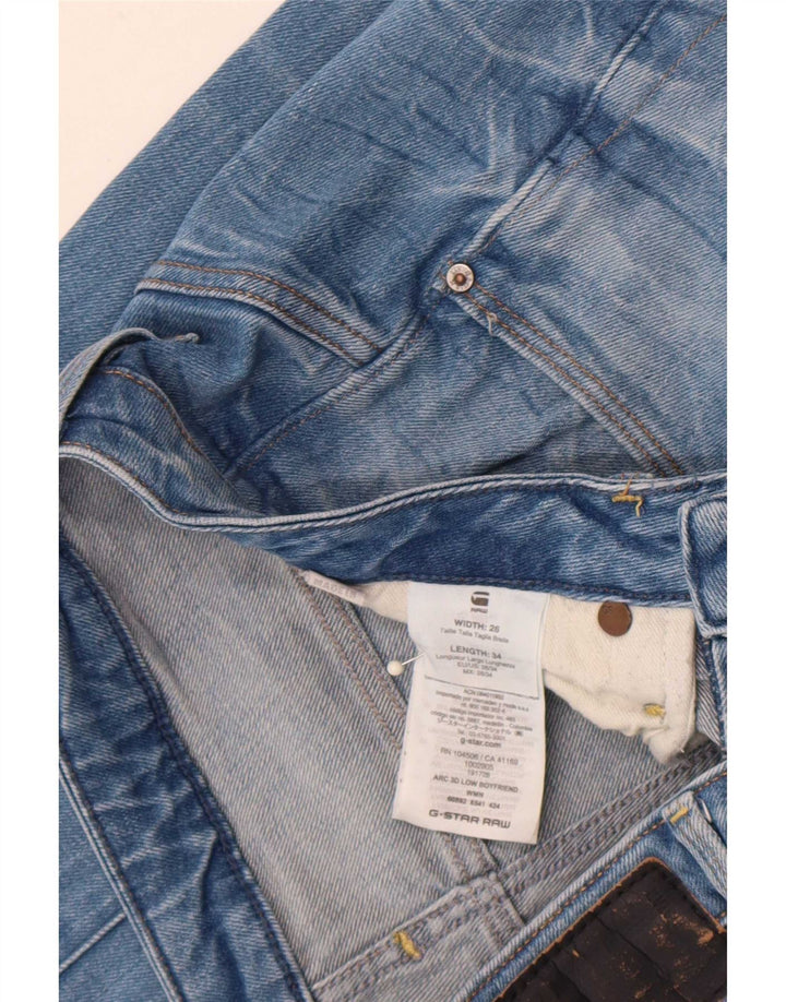 Damskie jeansy G-Star Arc Slim W26 L31 Niebieskie bawełniane