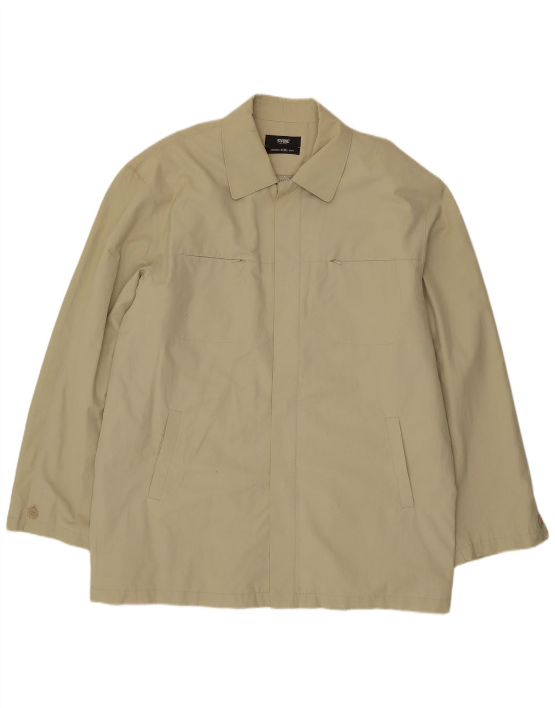 Płaszcz męski vintage UK 48 4XL zielony