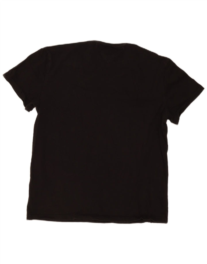 T-shirt męski Tommy Hilfiger, duży, czarny
