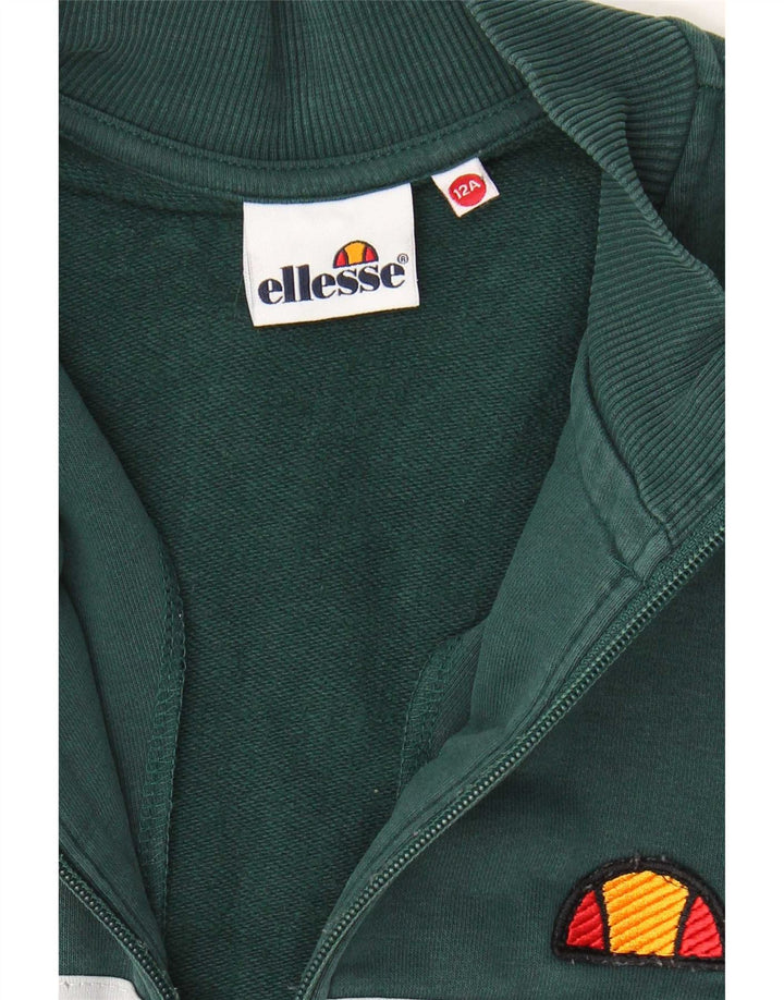 Kurtka dresowa chłopięca Ellesse 11-12 lat, w kolorze zielonym