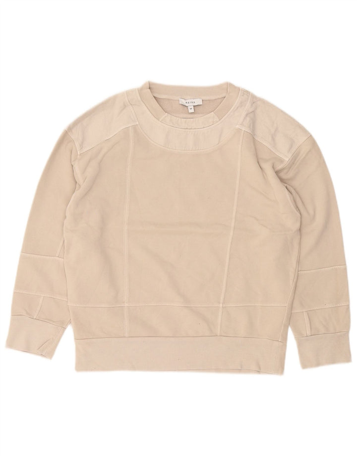 Sweter damski REISS UK 14, średni beż, bawełna