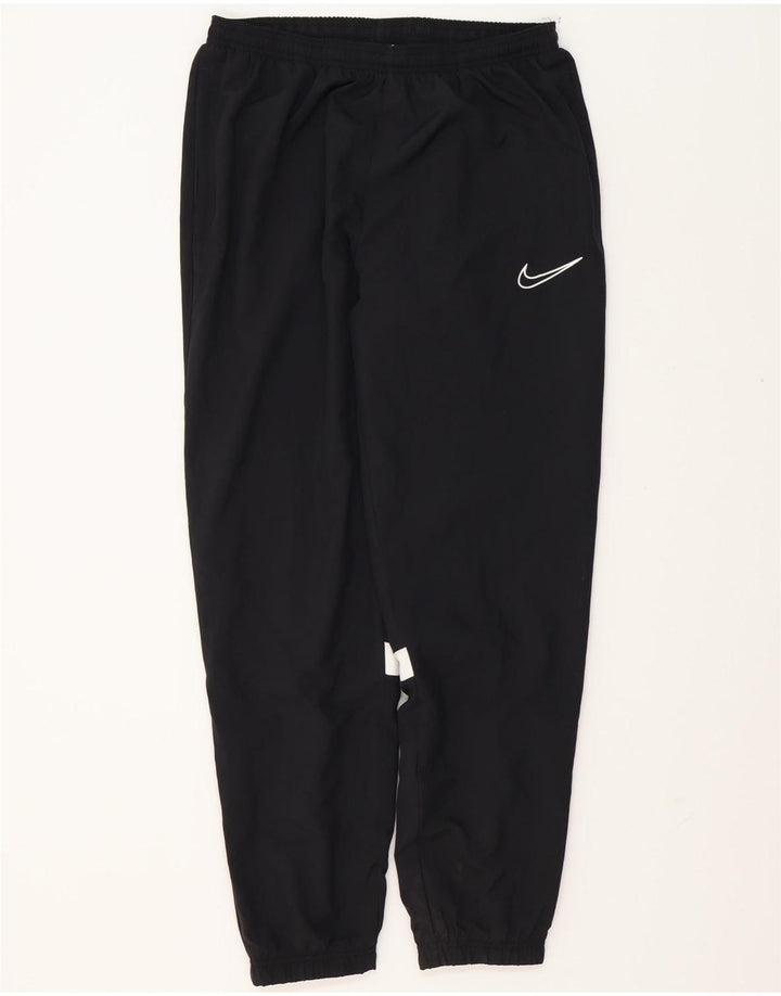 Męskie spodnie dresowe NIKE Dri Fit Joggery w kolorze średniej czerni