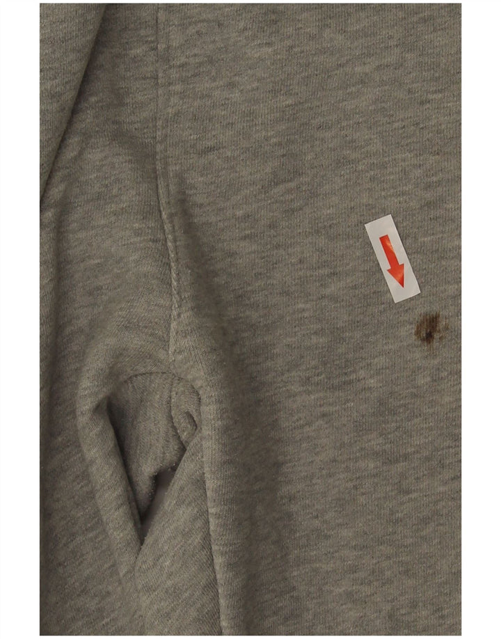 Męskie spodnie dresowe Nike Graphic Cargo Joggers, średnioszare, bawełniane