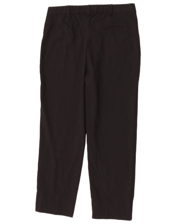 Damskie spodnie garniturowe Marks & Spencer UK 12 Medium W30 L26 Czarne
