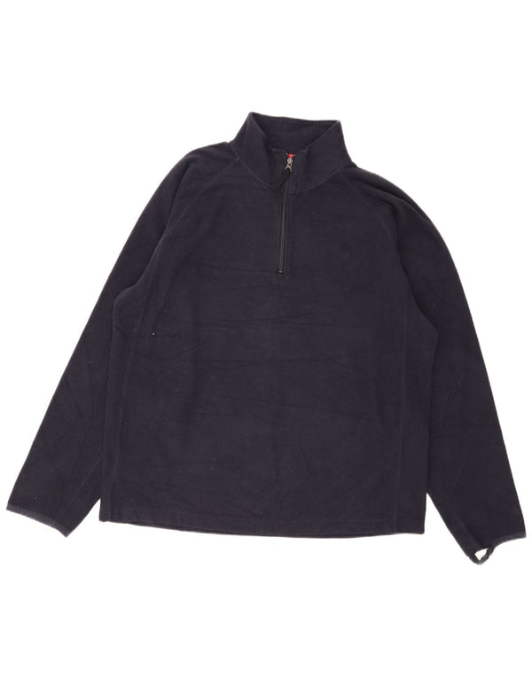 Męski sweter polarowy Gap XL, zapinany na zamek, granatowy