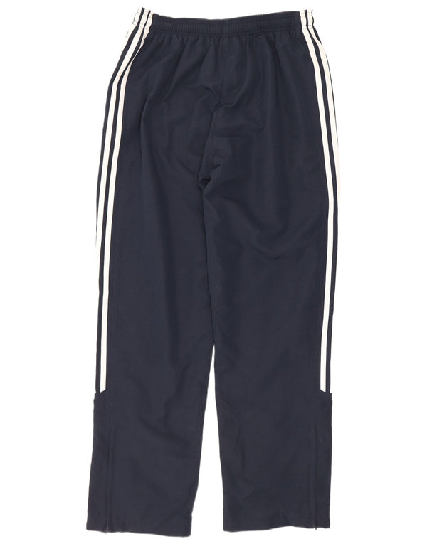 Damskie spodnie dresowe Adidas UK 12 Średni granatowy poliester sportowy