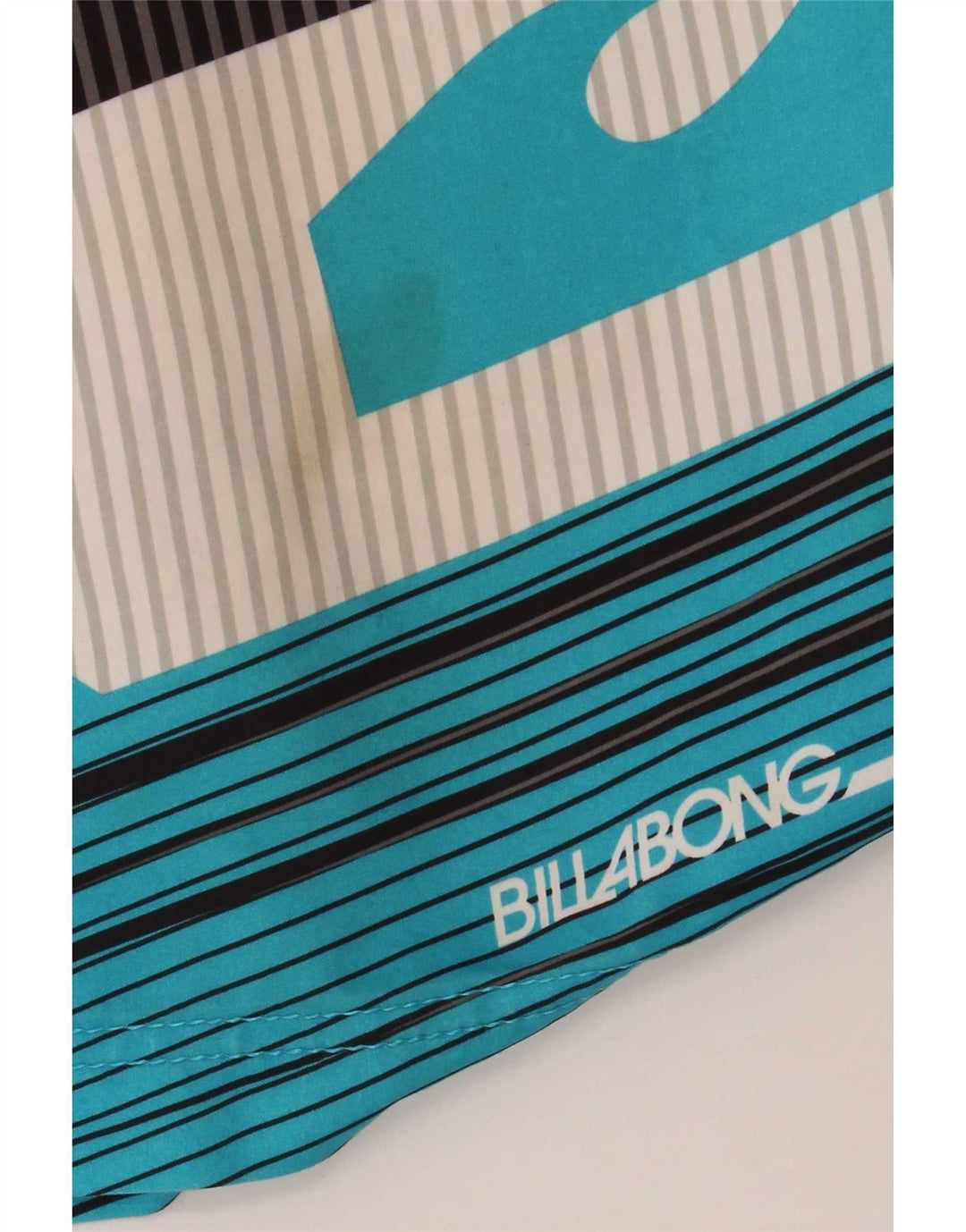 Męskie spodenki kąpielowe Billabong z grafiką, średni niebieski, poliester z blokami kolorów