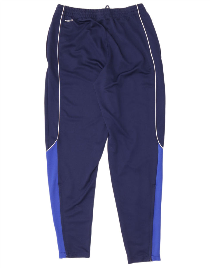 Męskie spodnie dresowe Adidas Climalite w kolorze średniego granatu