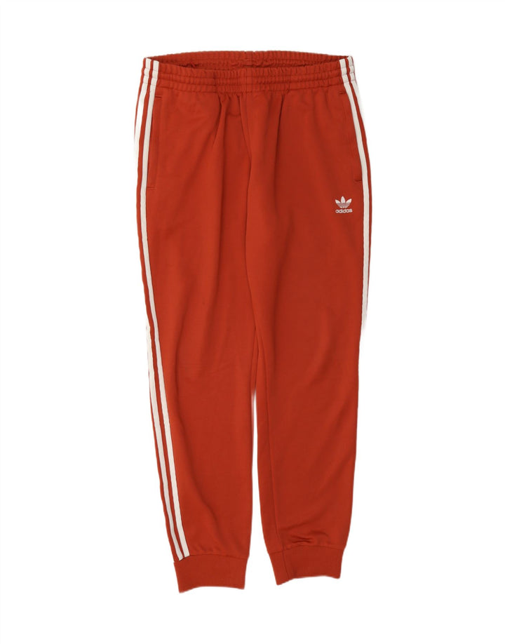 Męskie spodnie dresowe Adidas, duże, brązowe, poliestrowe