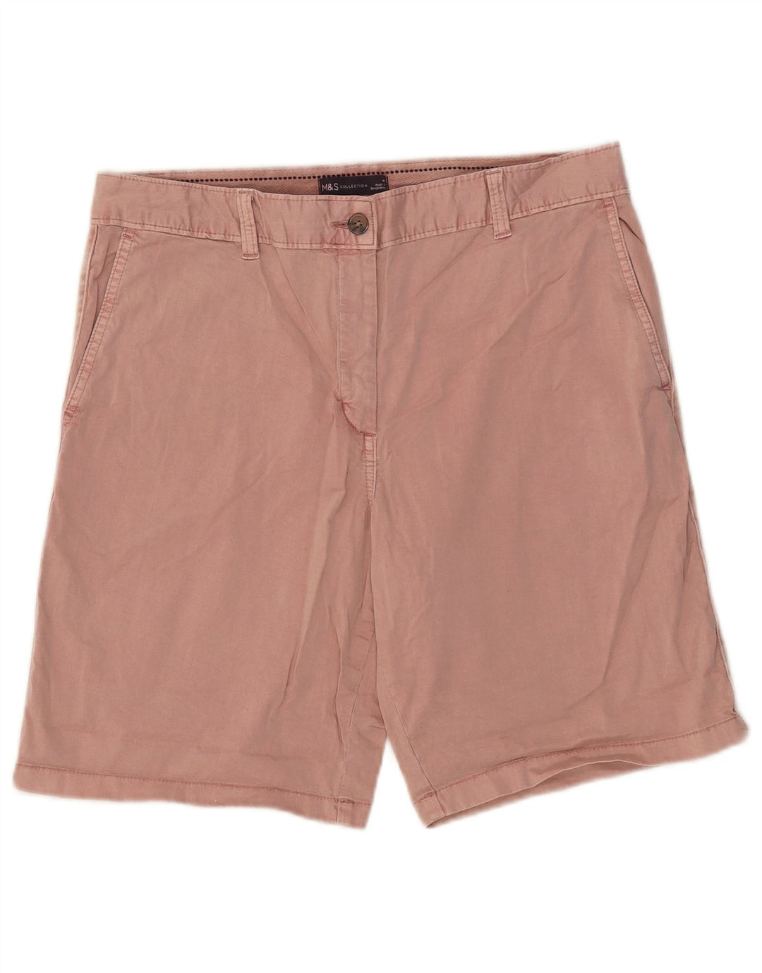 Marks & Spencer Damskie spodenki Chino UK 14, duże, W34, różowe