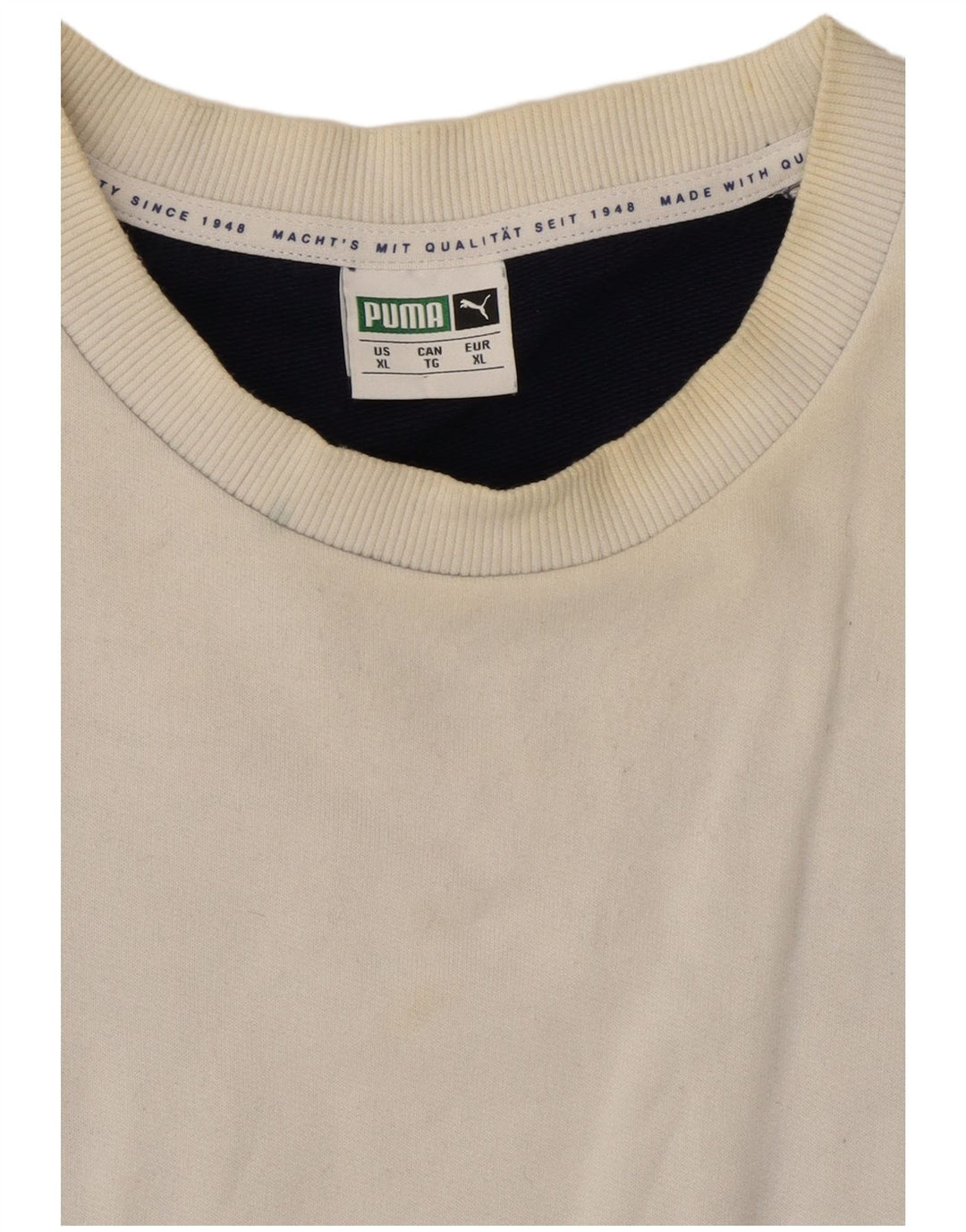 Męska bluza Puma XL, granatowa, z blokami kolorów